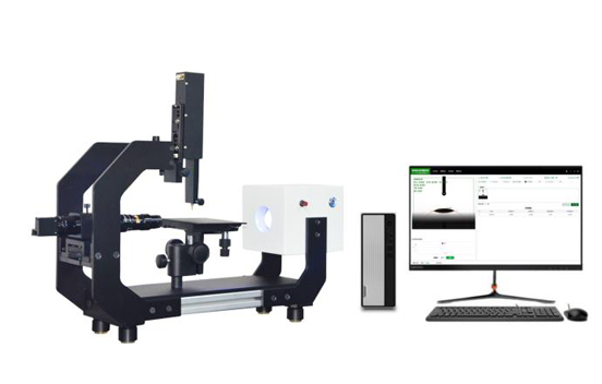 水滴角测量仪用于测量液体对固体的接触角
