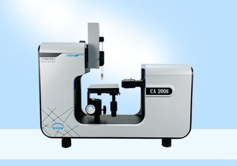 接触角测量仪如何测试材料接触角和表面能